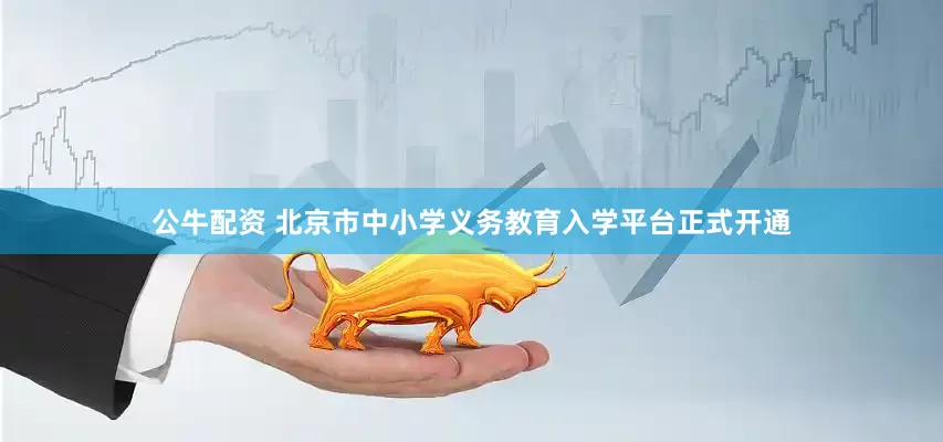 公牛配资 北京市中小学义务教育入学平台正式开通