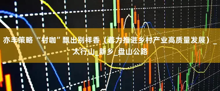 亦丰策略 “村咖”飘出别样香（着力推进乡村产业高质量发展）_太行山_新乡_盘山公路