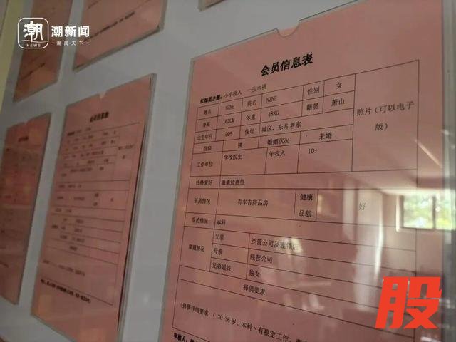 其中一位女生的资料。吴恩慧 摄